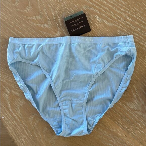 Exofficio Give N Go 2.0 Performance Underwear, Bikini Brief, Blue, Medium, NWT - Picture 4 of 9